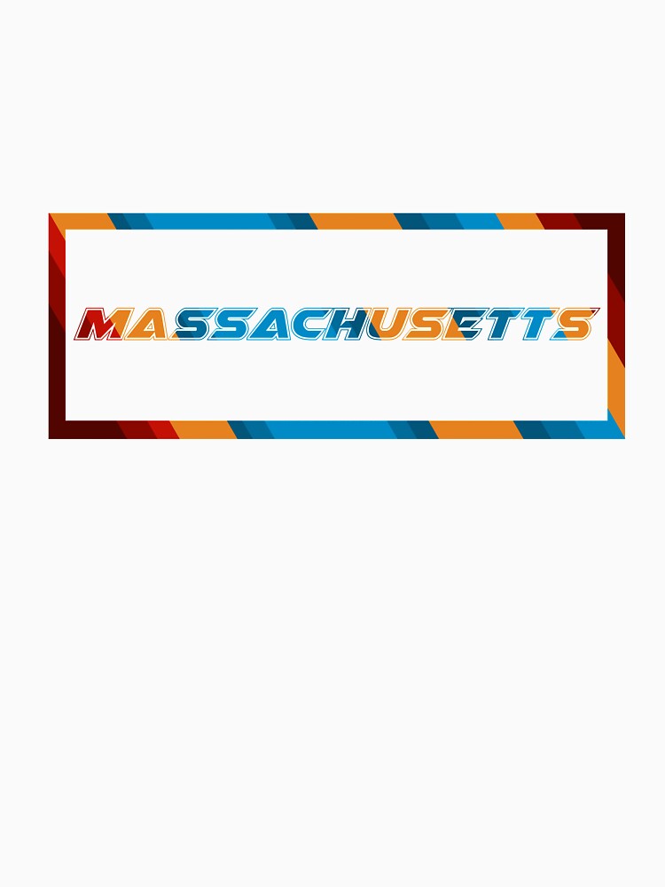 Massachusetts T-Shirt for Men and Women by AllStarMerch