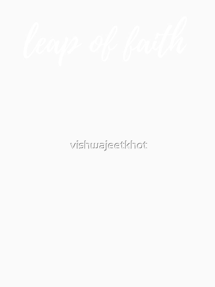 leap of faith by vishwajeetkhot