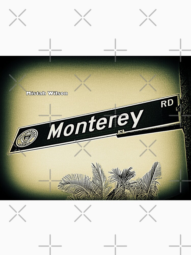 Monterey Road, San Marino, CA by Mistah Wilson by The Street Sign Store