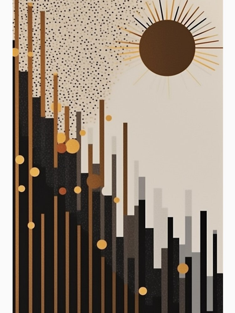 Mid Century Modern Art 25 by BuraxisDesigns