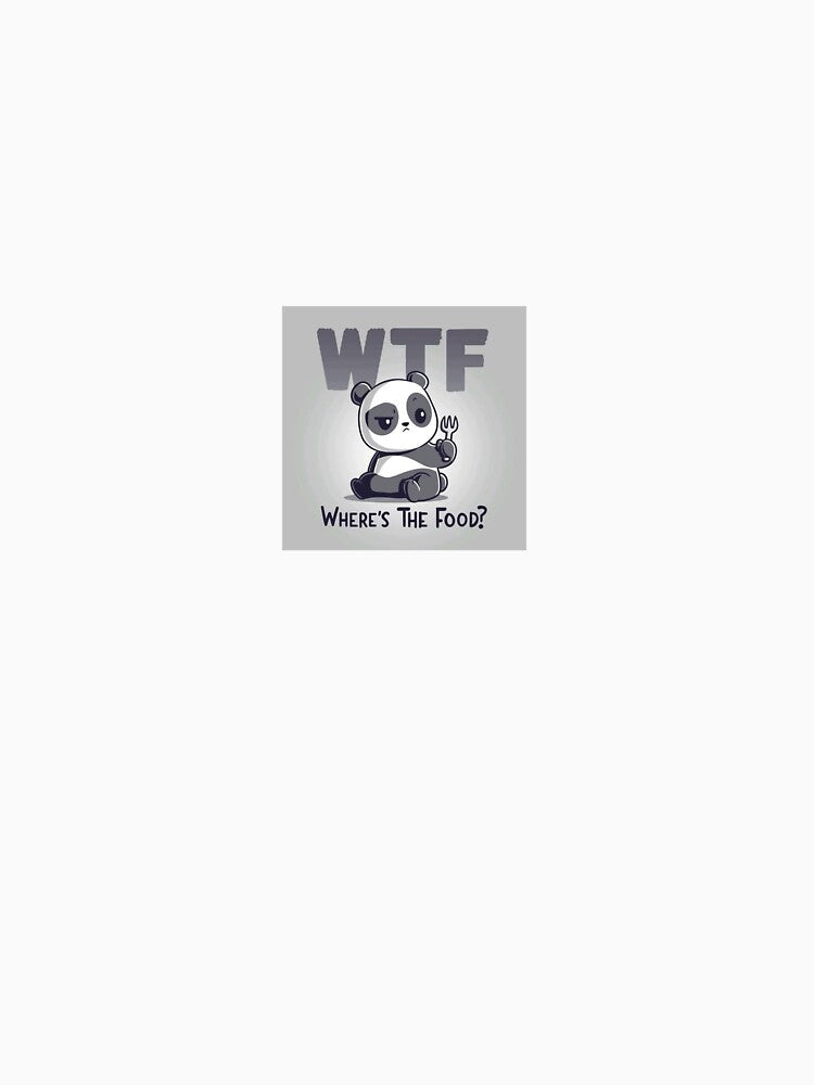 WTF where’s my ? cute panda genz sticker by MoodByte