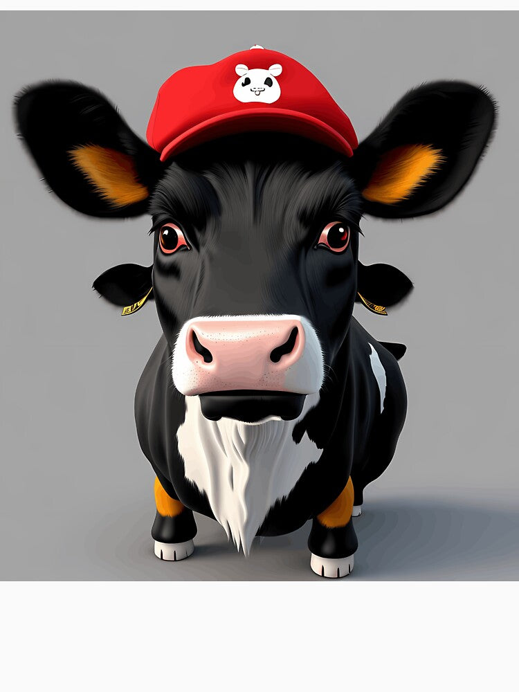Cow Couture The Stylish Bovine by TrippStuart