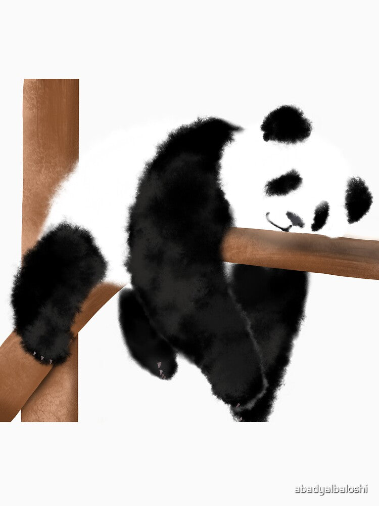 Lazy Panda by abadyalbaloshi