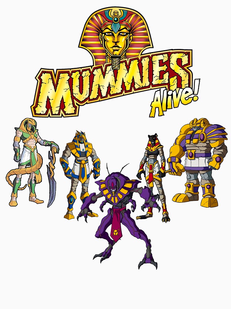 Mummies Alive! Team HD by Retr0Tshirts