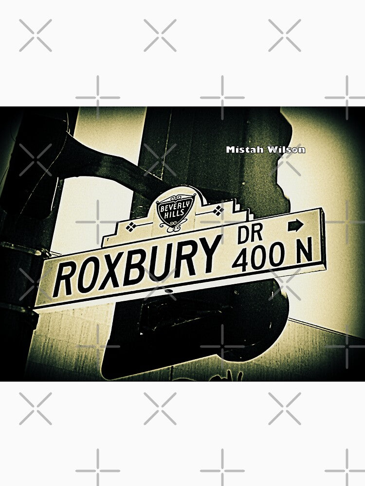 Roxbury Drive, Beverly Hills, California by Mistah Wilson by The Street Sign Store