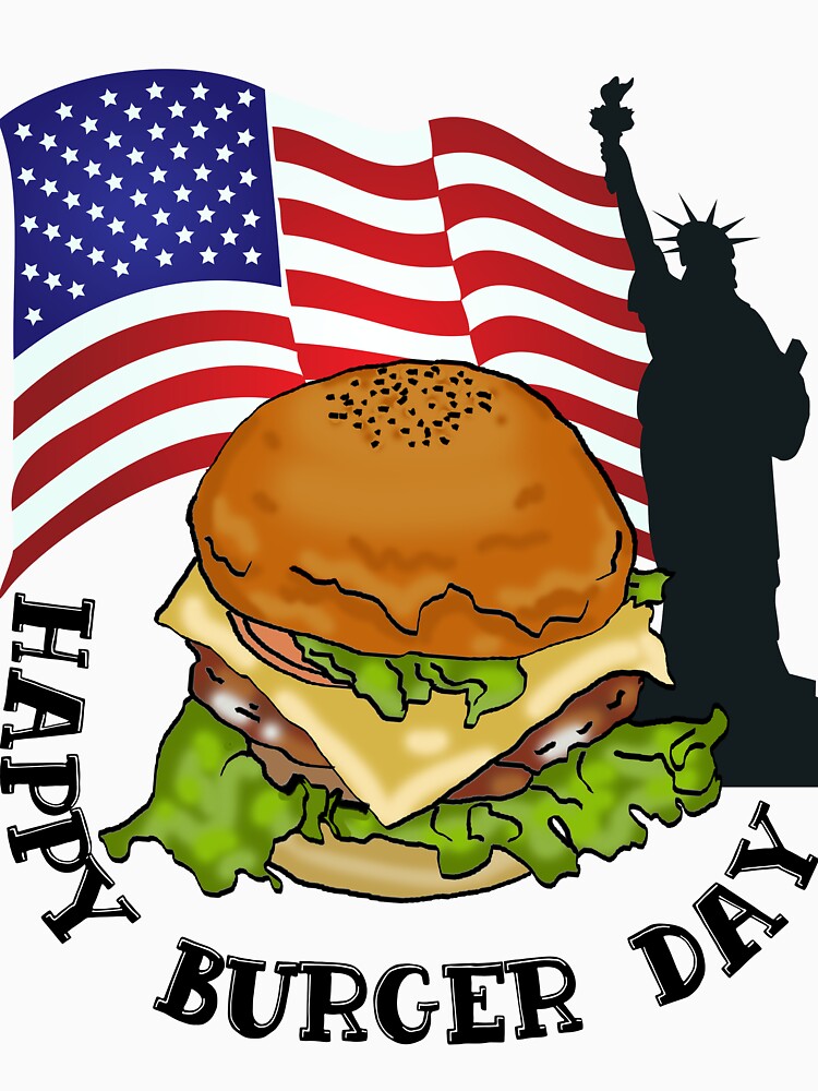 Happy burger day by Lolly's Lane Shoppe