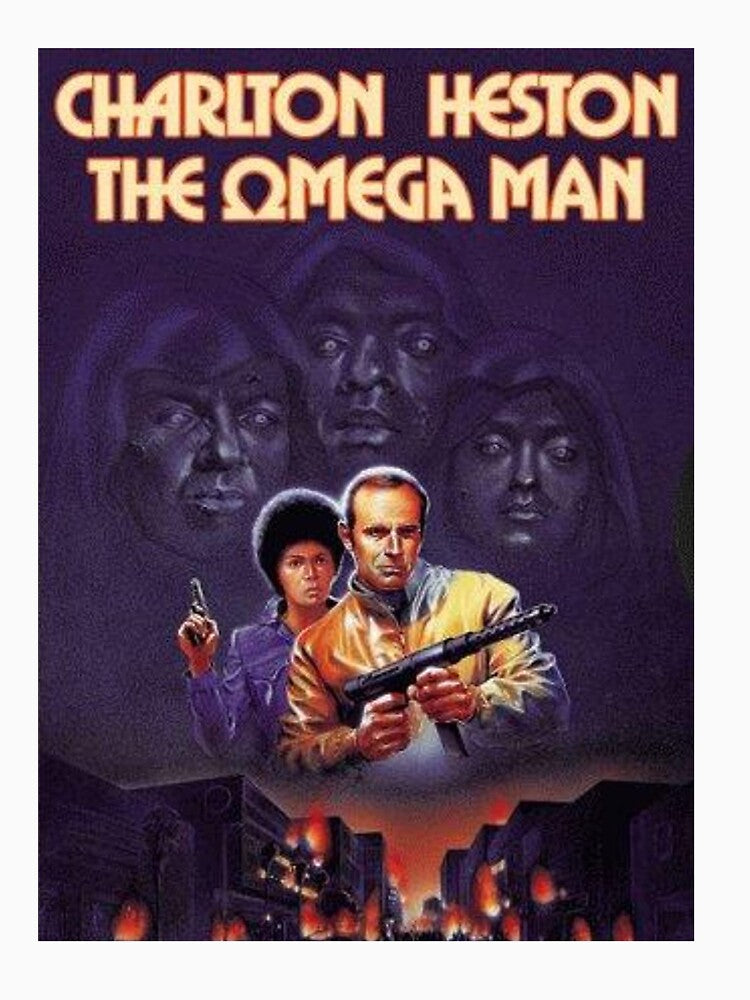 The Omega Man Horror Movie Gift  Vintage 70s by marischr57