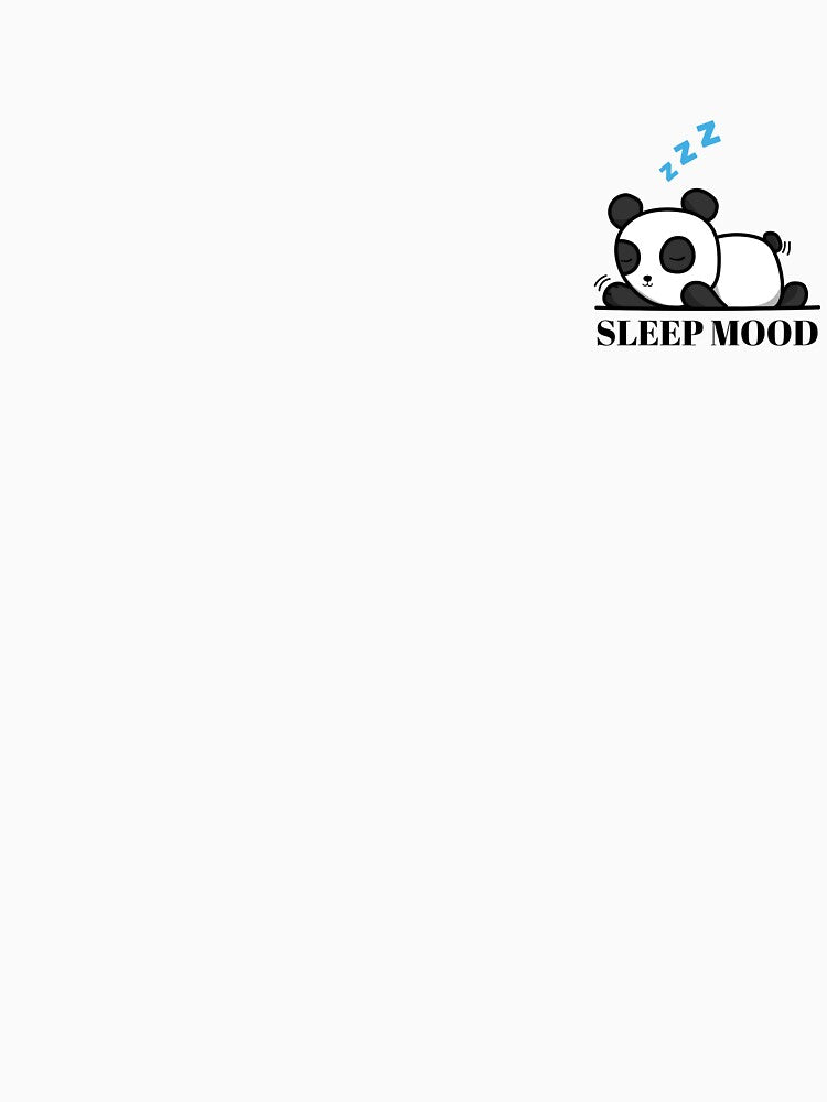 SLEEP MOOD T SHIRT DESIGN by tgbclb