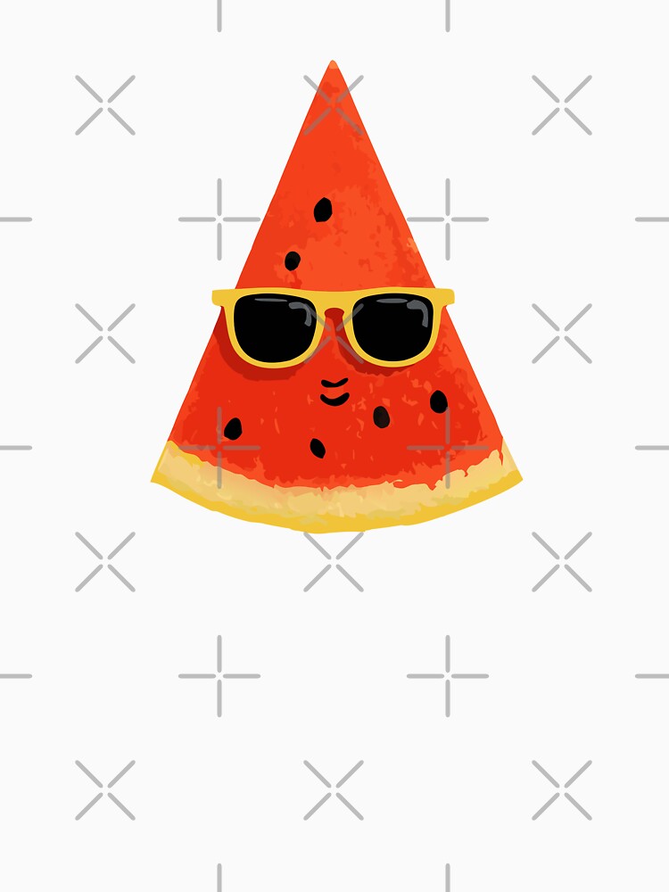 Watermelon Wearing Sunglasses by VelvetRoom