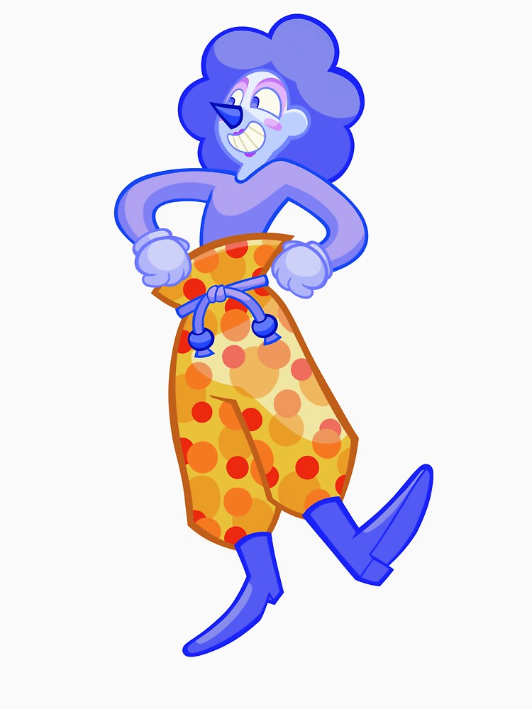 Clown with oversized pants by selkaycik