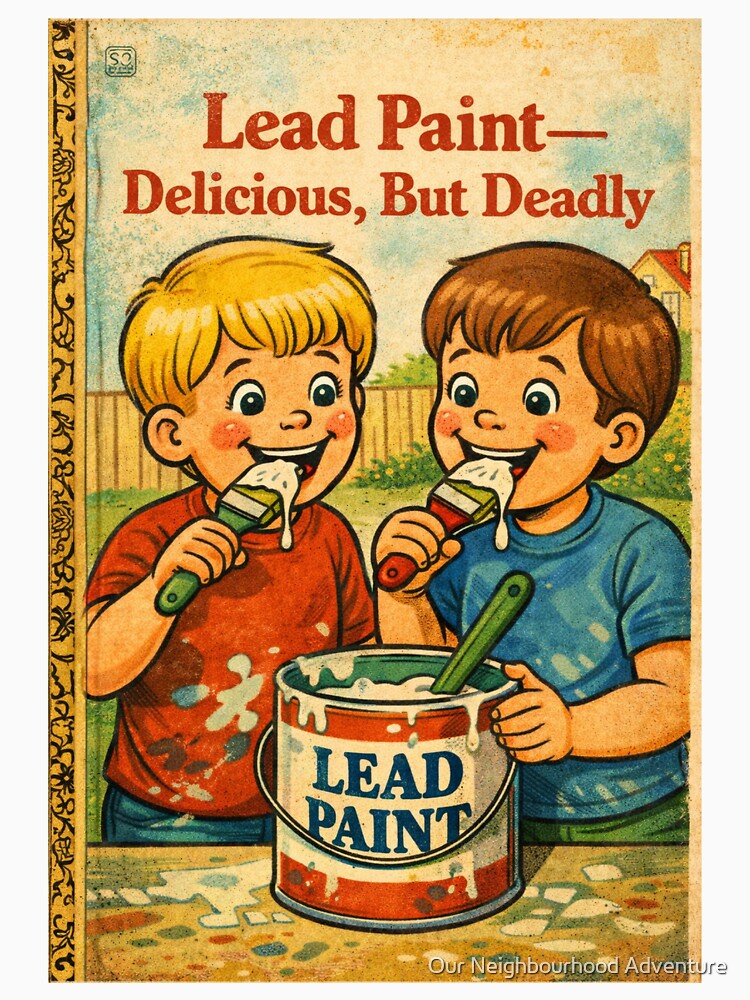 Lead Paint — Delicious, But Deadly by Our Neighbourhood Adventure