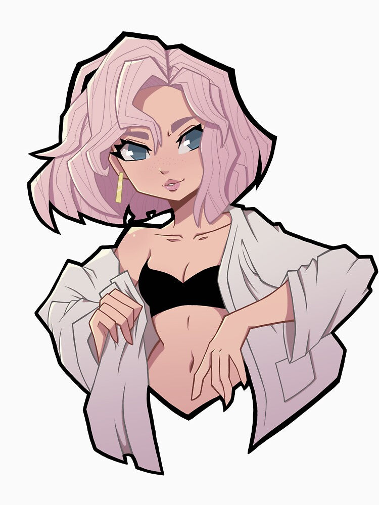 Pink Girl by saltuurn