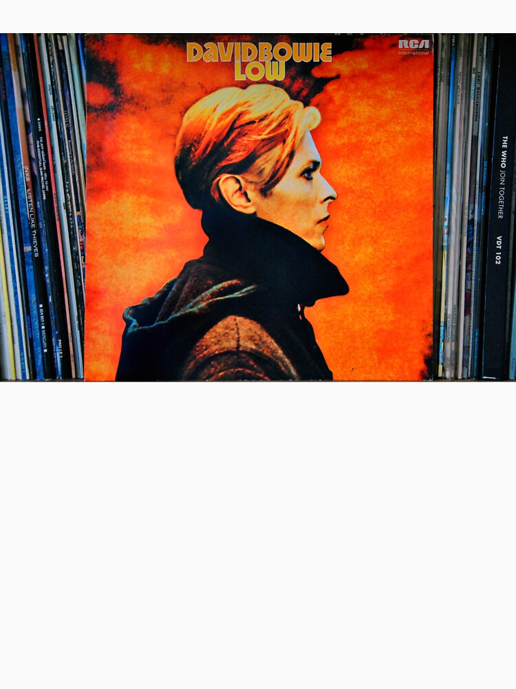 David Bowie Low LP Album Cover Photograph by AndyEvansPhotos