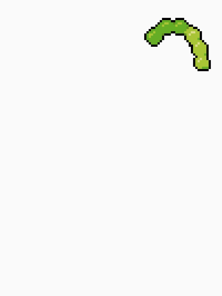 Pixel Gummy worm - pixel food art by LittleFoodShop