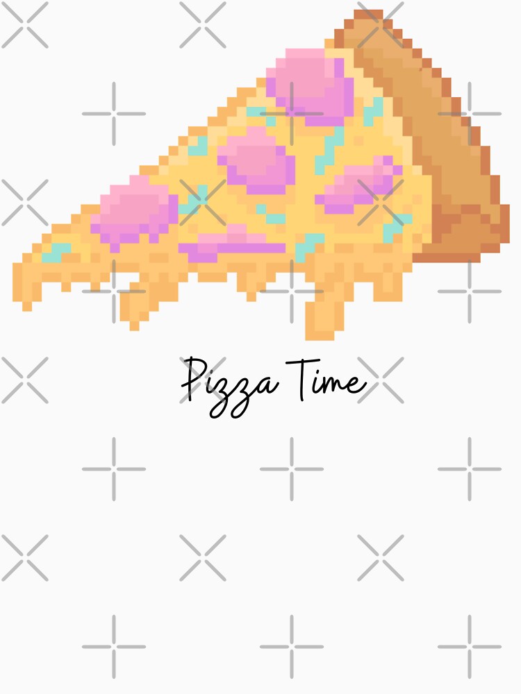Cute Pixel Pizza by sanashibata