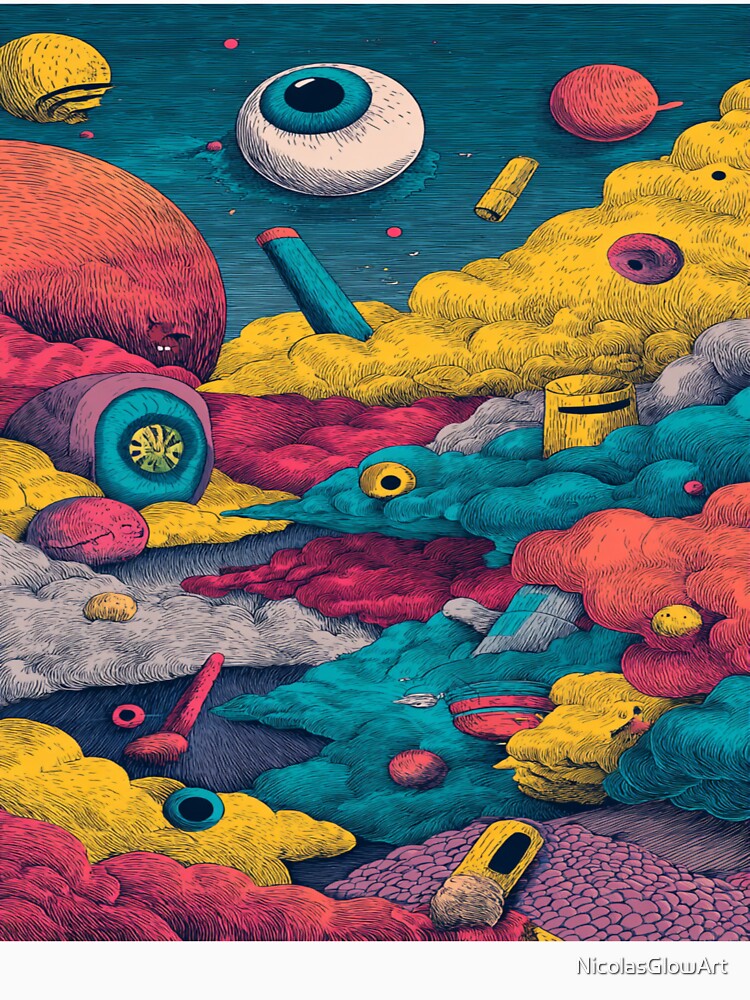 Strange Things Pop Art by NicolasGlowArt