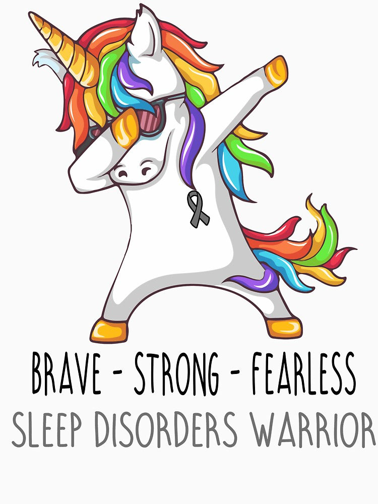 Sleep Disorders Warrior Brave Strong Fearless by deputylove