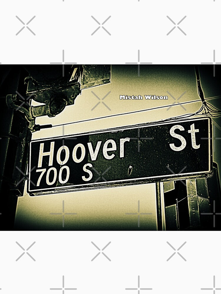 Hoover Street, Los Angeles, CA by Mistah Wilson by The Street Sign Store