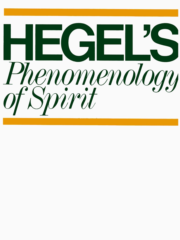 Hegels Phenomenology of Spirit - Book Cover, Aesthetic, Philosophy, Dialectics by tarun-dane