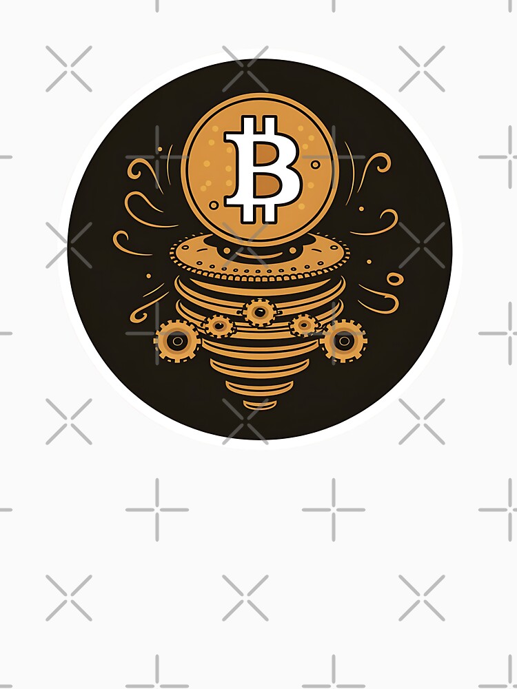 Bitcoin HODL Minimal Tee by RadDeck