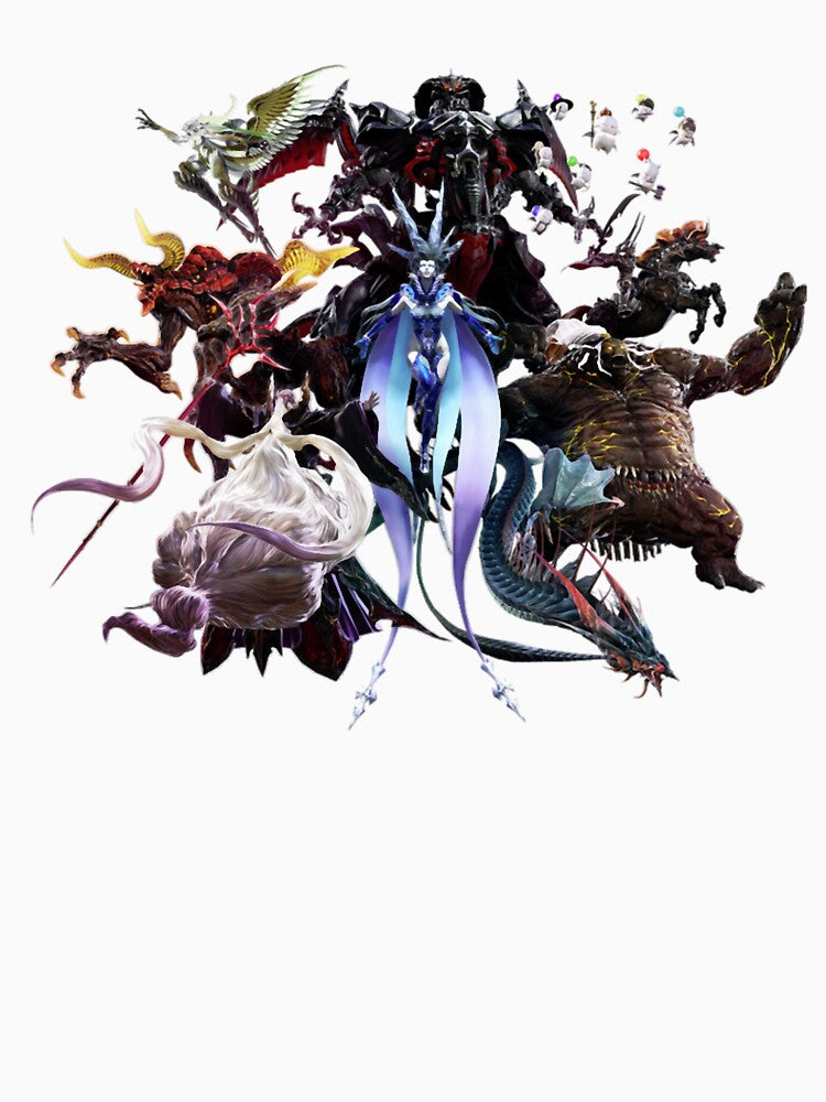 FFXIV Primals ARR Oversized by EuginaVasquez