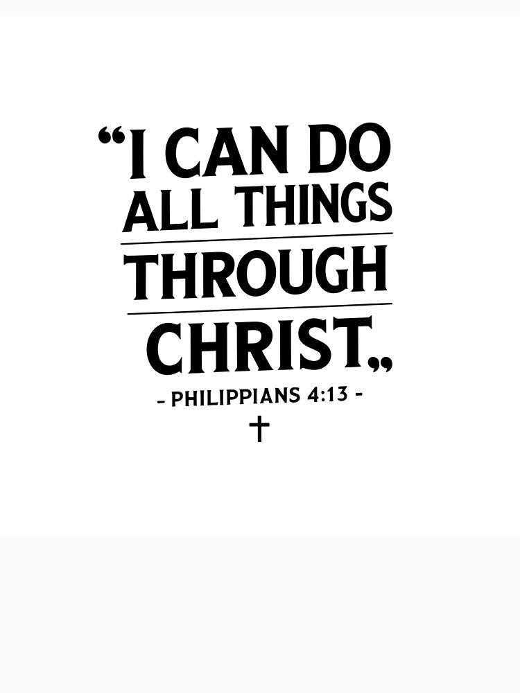 I Can Do All Things Shirt (Philippians 4:13) by Crissy's Custom Designs | Apparel & Gifts
