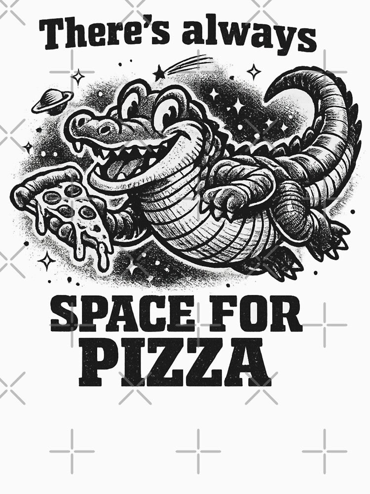There’s always space for pizza by LuveraxArt
