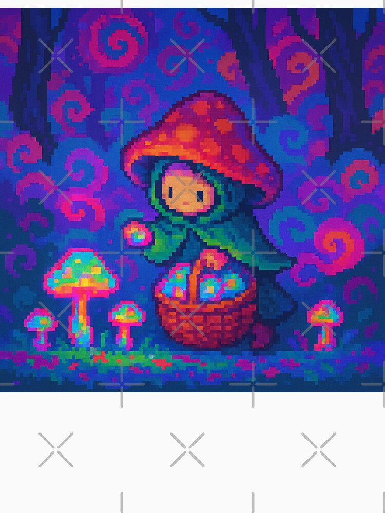 Mushroom Forager by PixCthulhu