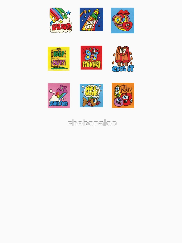 Vintage Kellogg's Sticker Pack by shebopaloo