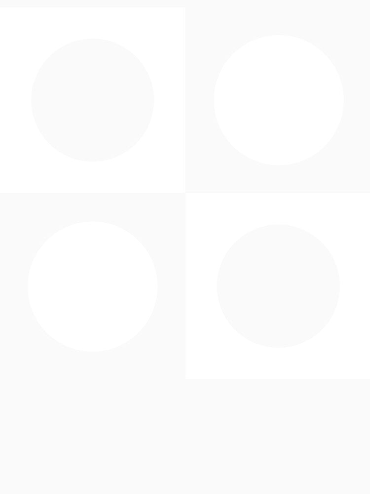 Black and White Circle Checker Pattern by innocentadverse