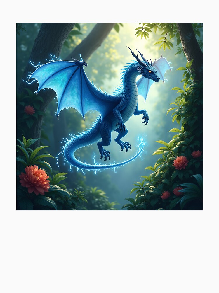 Azure Guardian of the Jungle Art by MagneticArts23