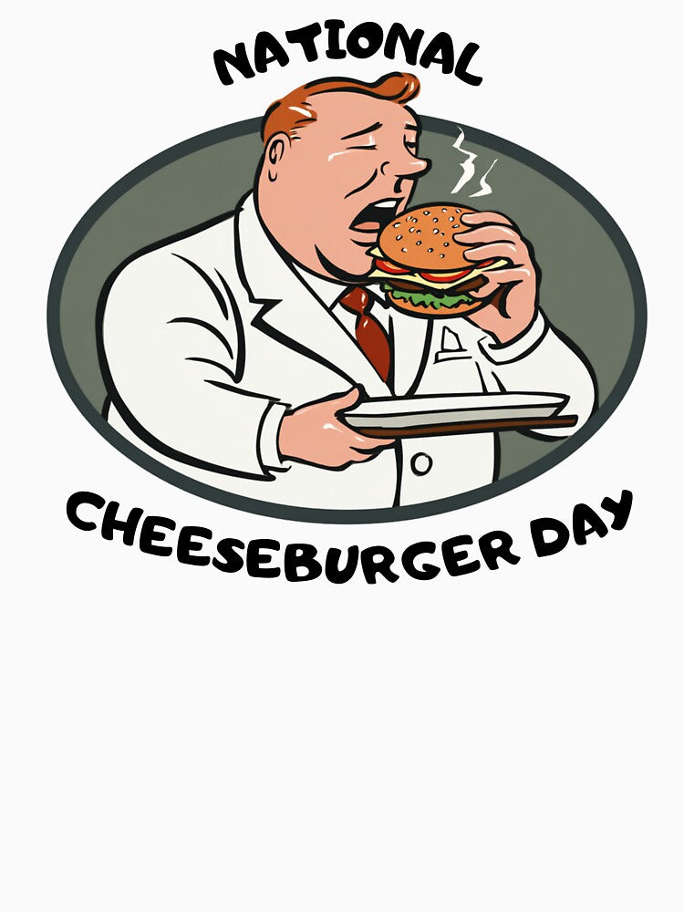National Cheeseburger Day for cheeseburger lovers by PeTees shop