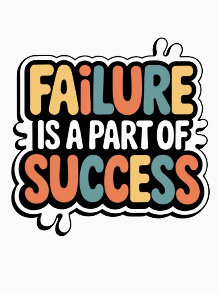 Failure Is a Part of Success Typography Design by Craft99