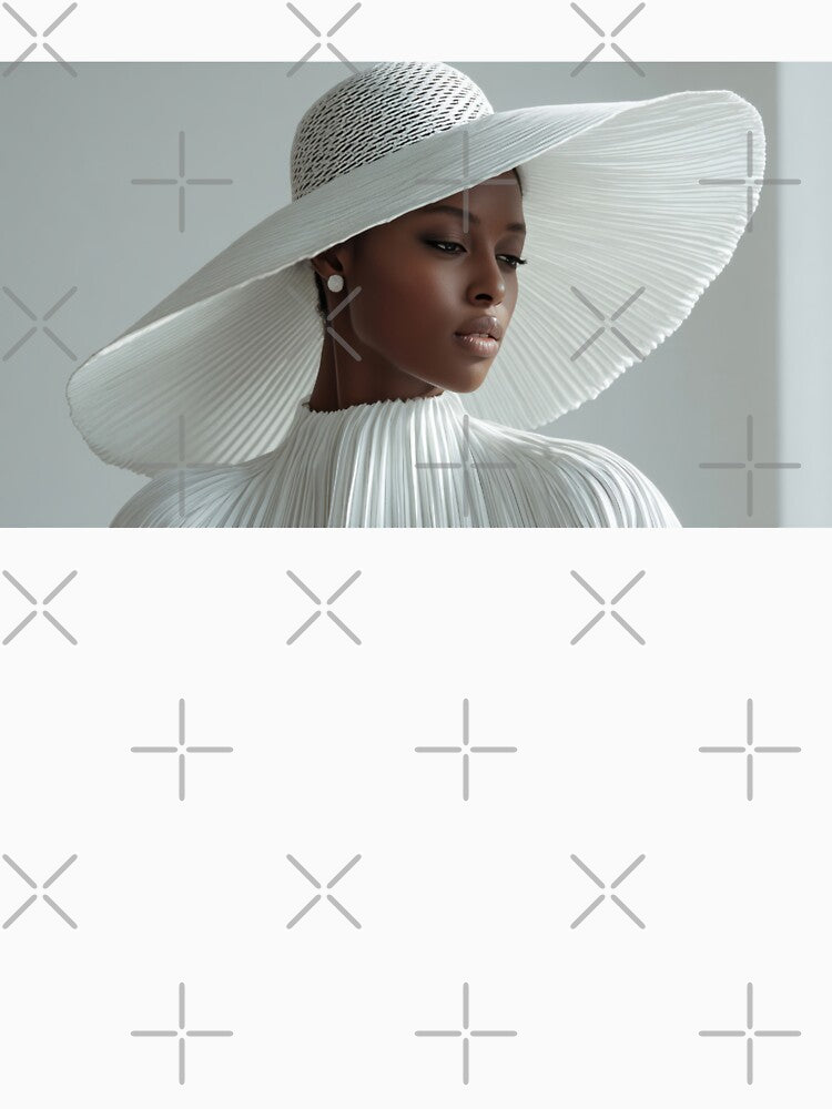 Elegant hat fashion model by anytka
