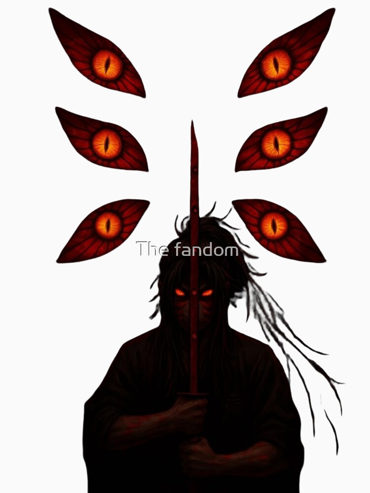 Kokushibo Six Eyes Dark Anime Demon Art by The fandom