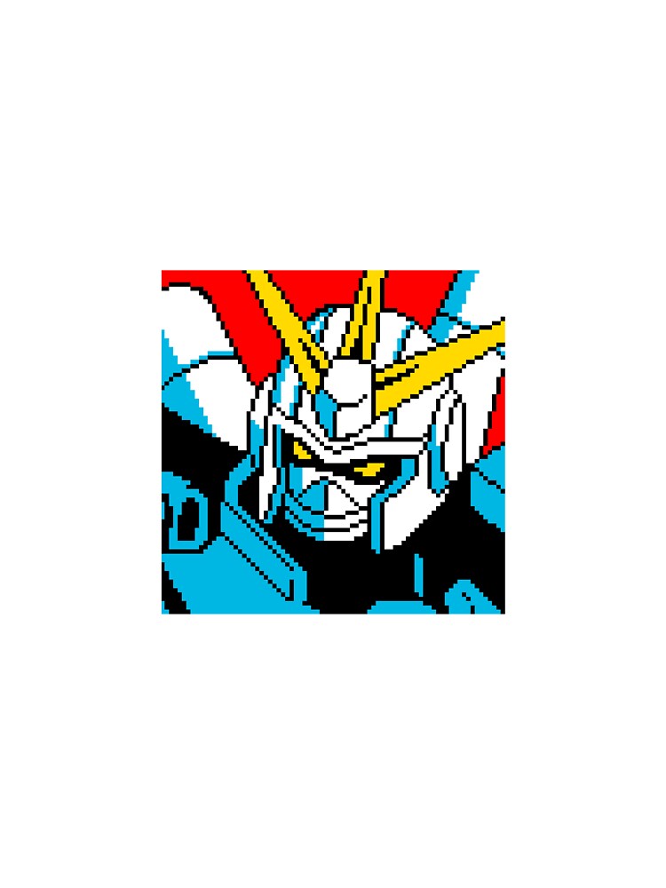 Gundam Pixel Art by Nikki Studley