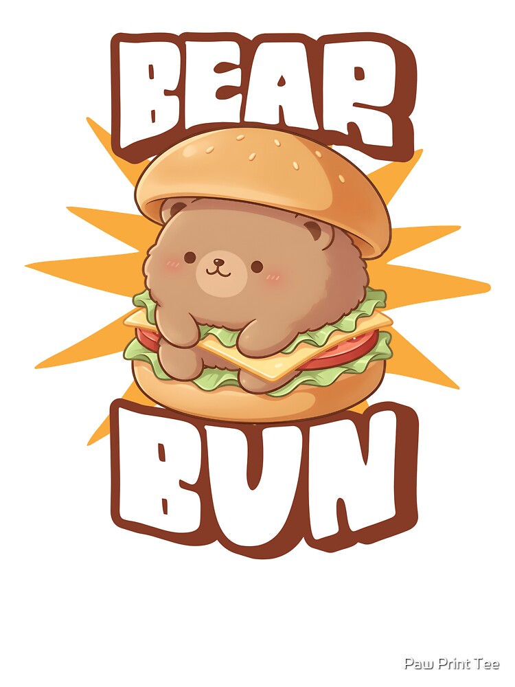 Bear Bun by Paw Print Tee