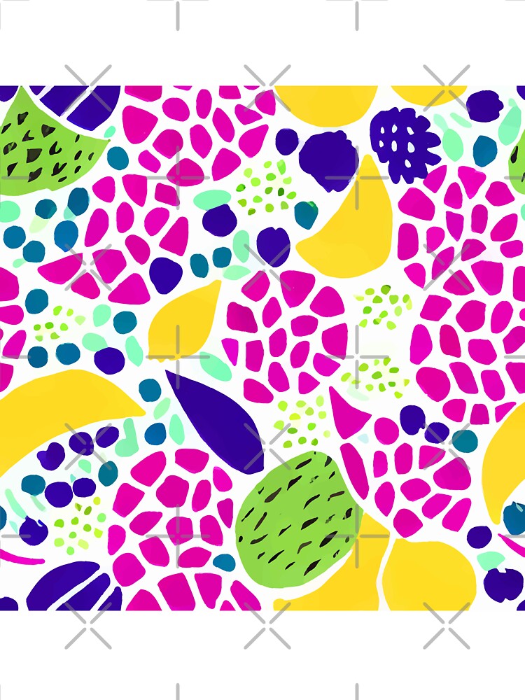 Retro abstract fruits by SophieClimaArt