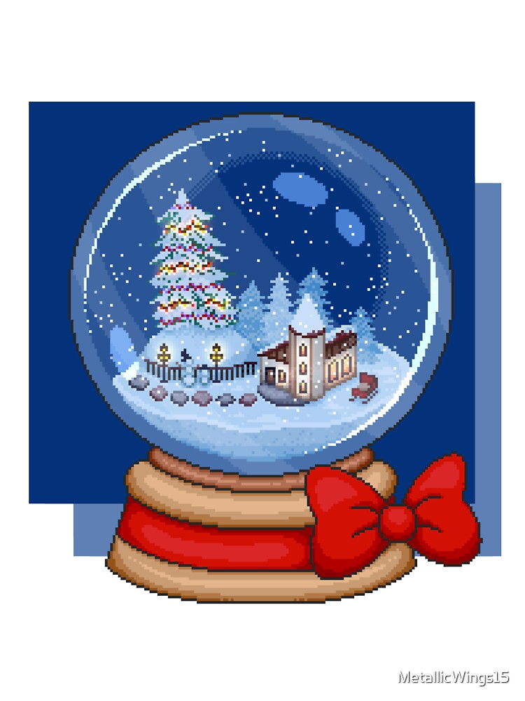 Christmas Time Snowglobe by MetallicWings15