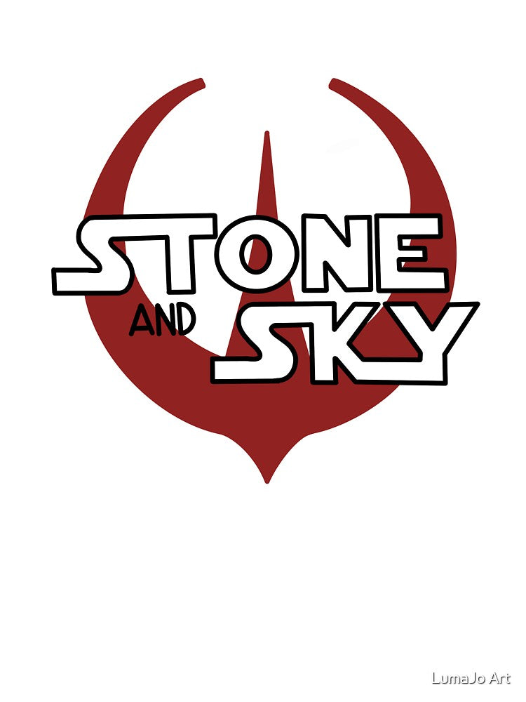 Stone and Sky by LumaJo Art