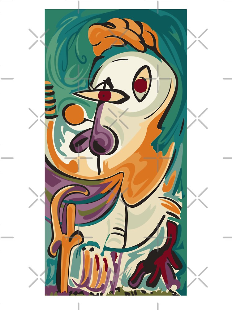 Abstract Modern Figure Illustration by Lifer Art and Design