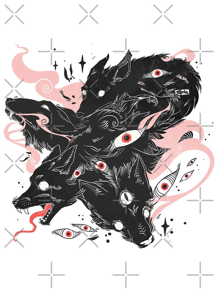 Wild Wolves With Many Eyes by cellsdividing
