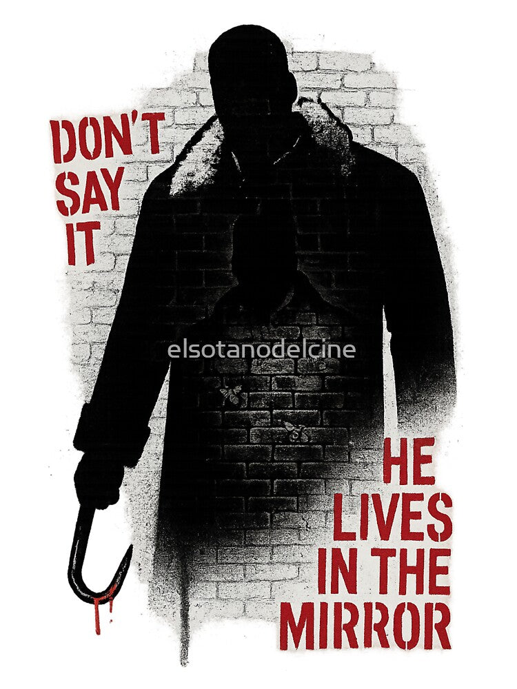 Candyman – Dark Street Art with Hook and Iconic Phrase by elsotanodelcine