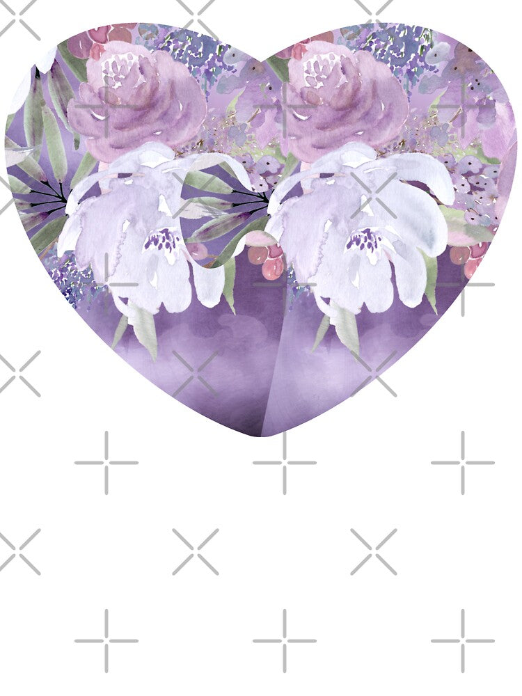 SOFT LAVENDER FLORAL by wildwhimsical