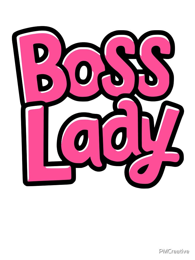 Boss Lady! Funny Pink Workplace Humor by PMCreative