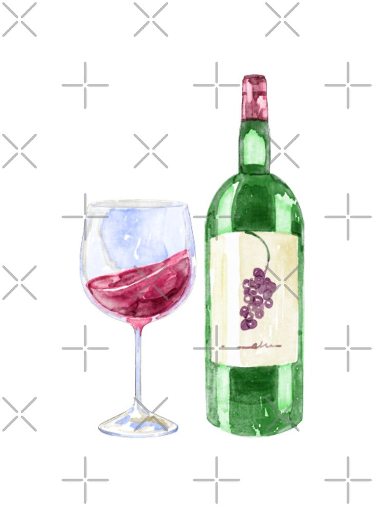 Bottle of Wine by ChristinesCo