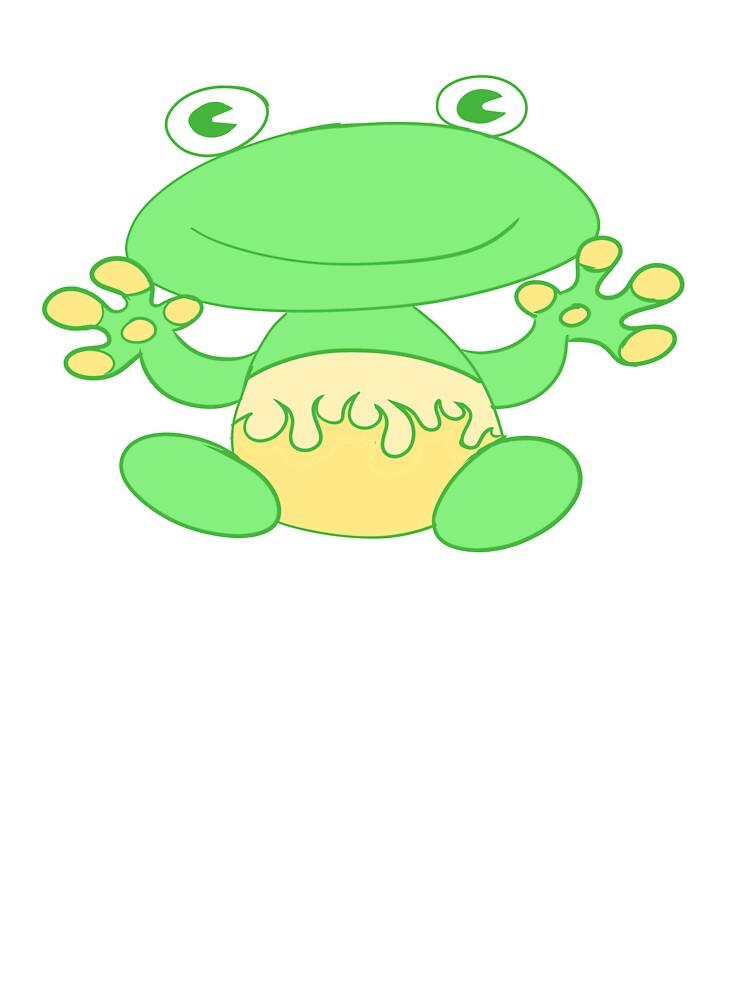 Fire Frog (green) by gross-girl99