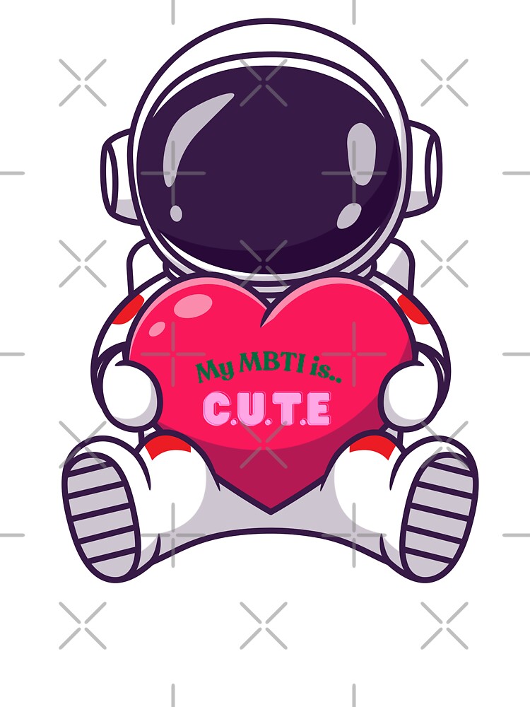 My MBTI is C.U.T.E by KapowStickers