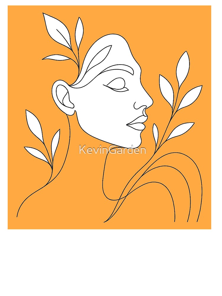 Fem-in-in Fleur Orange by KevinGarden