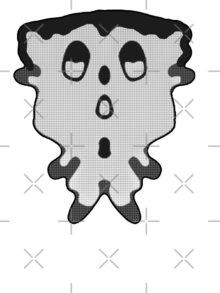Surprised Ghost Silhouette by AirCrayons27